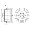 SUZUK 4351163BOO Brake Drum